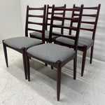 Load image into Gallery viewer, Four Grey Dining Chairs Greaves &amp; Thomas 
