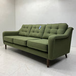 Load image into Gallery viewer, Green Sofa Midcentury Style Sofa
