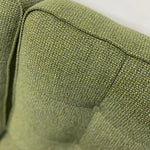 Load image into Gallery viewer, Green Fabric Midcentury Style Sofa
