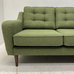 Load image into Gallery viewer, Buttoned Backrest Midcentury Style Sofa
