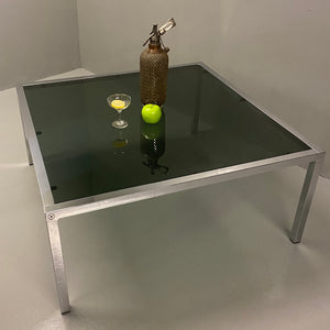 Midcentury Glass Coffee Table