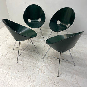 Green Shell Dining Chairs Eddie Harlis