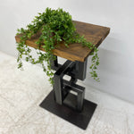 Load image into Gallery viewer, Top Of Industrial Plant Stand Side Table 
