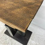 Load image into Gallery viewer, Reclaimed Timber Industrial Plant Stand Side Table 
