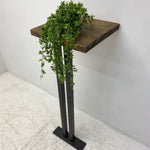 Load image into Gallery viewer, Industrial Plant Stand Poseur Table 
