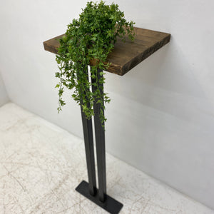 Industrial Plant Stand Poseur Table 