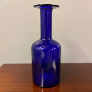 70s Danish Vase Blue