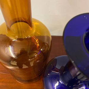 Midcentury Glass Vases