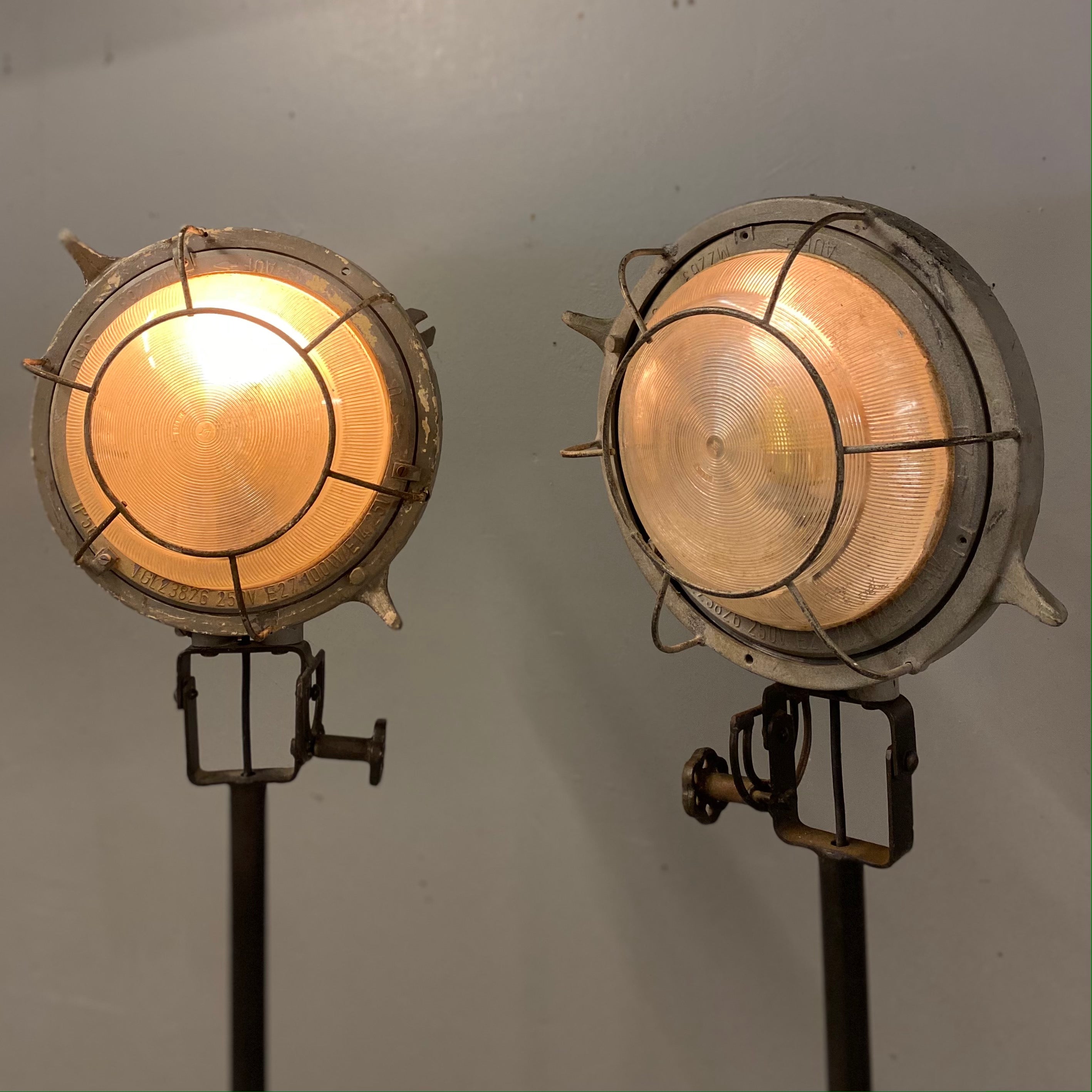 Industrial Floor Lamps