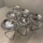 Load image into Gallery viewer, Midcentury Chrome Stools
