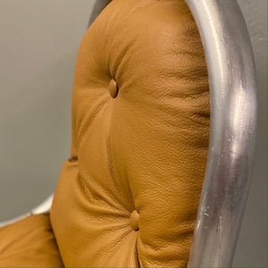 Steel and Leather Bauhaus Chairs