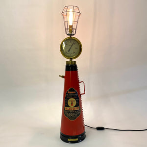 Fire Extinguisher Lamp On