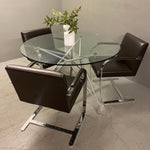 Load image into Gallery viewer, Circular Glass Dining Table
