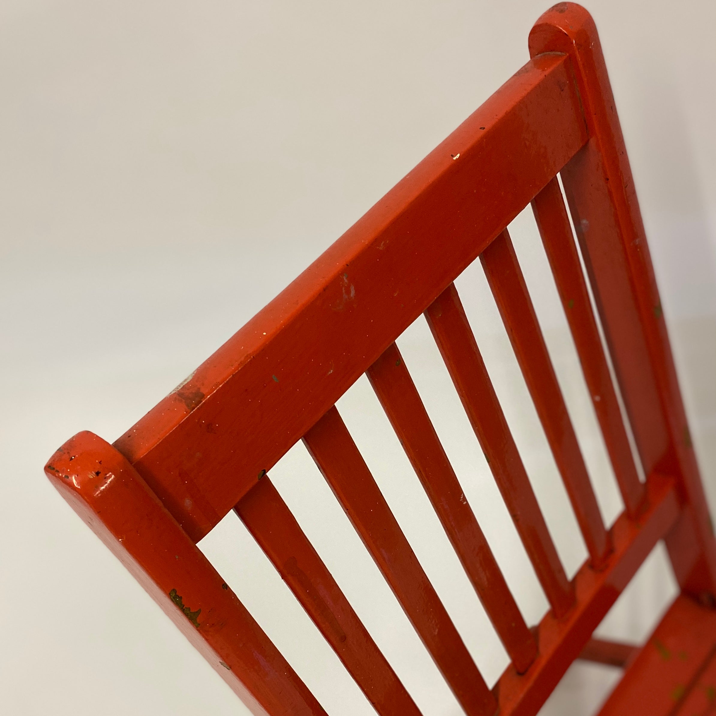 Original Painted Vintage Timber Chair
