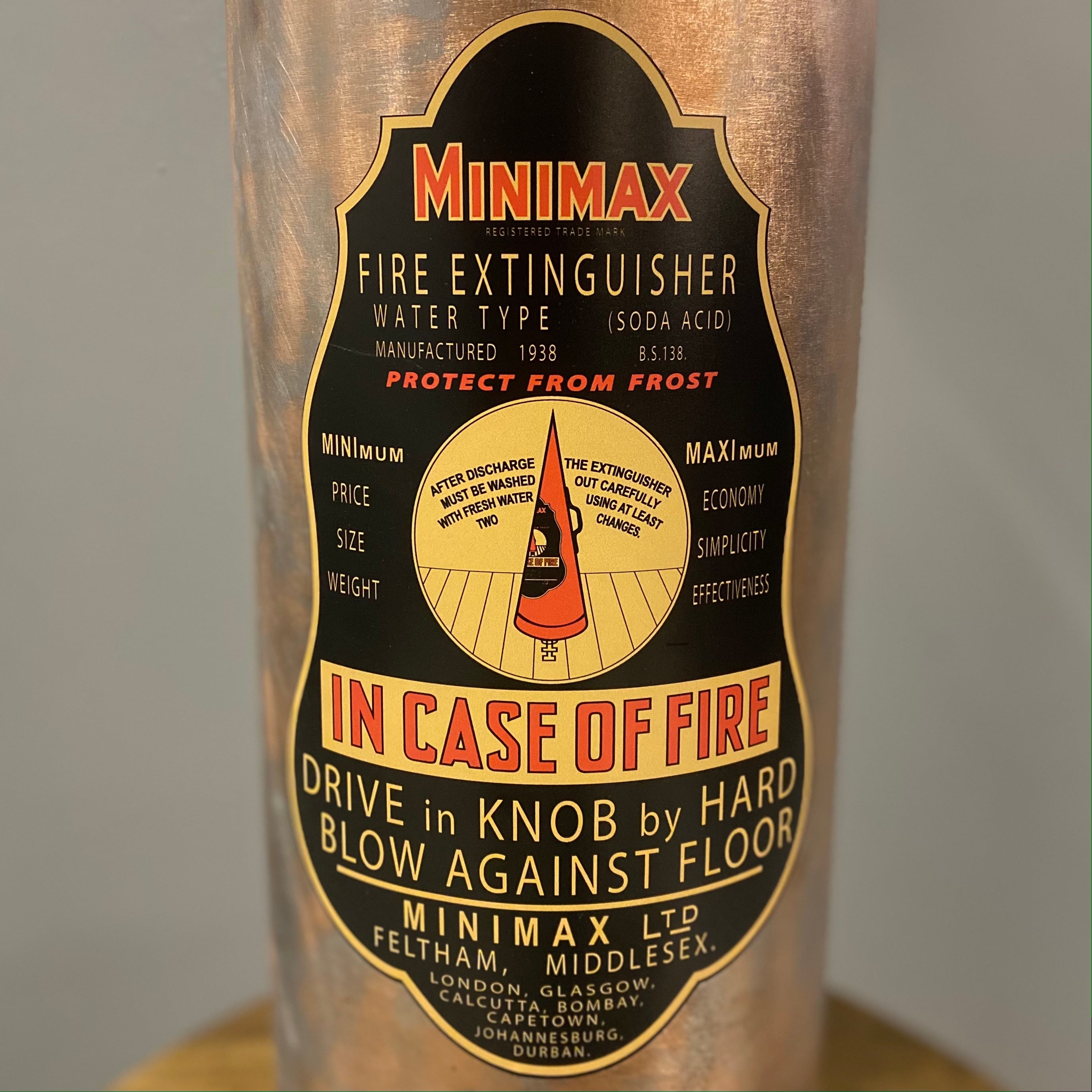 Minimax Fire Extinguisher