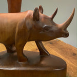 Load image into Gallery viewer, teak Rhino
