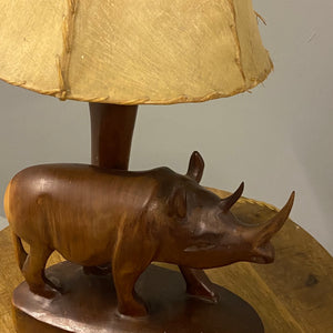 Teak Vintage lamp