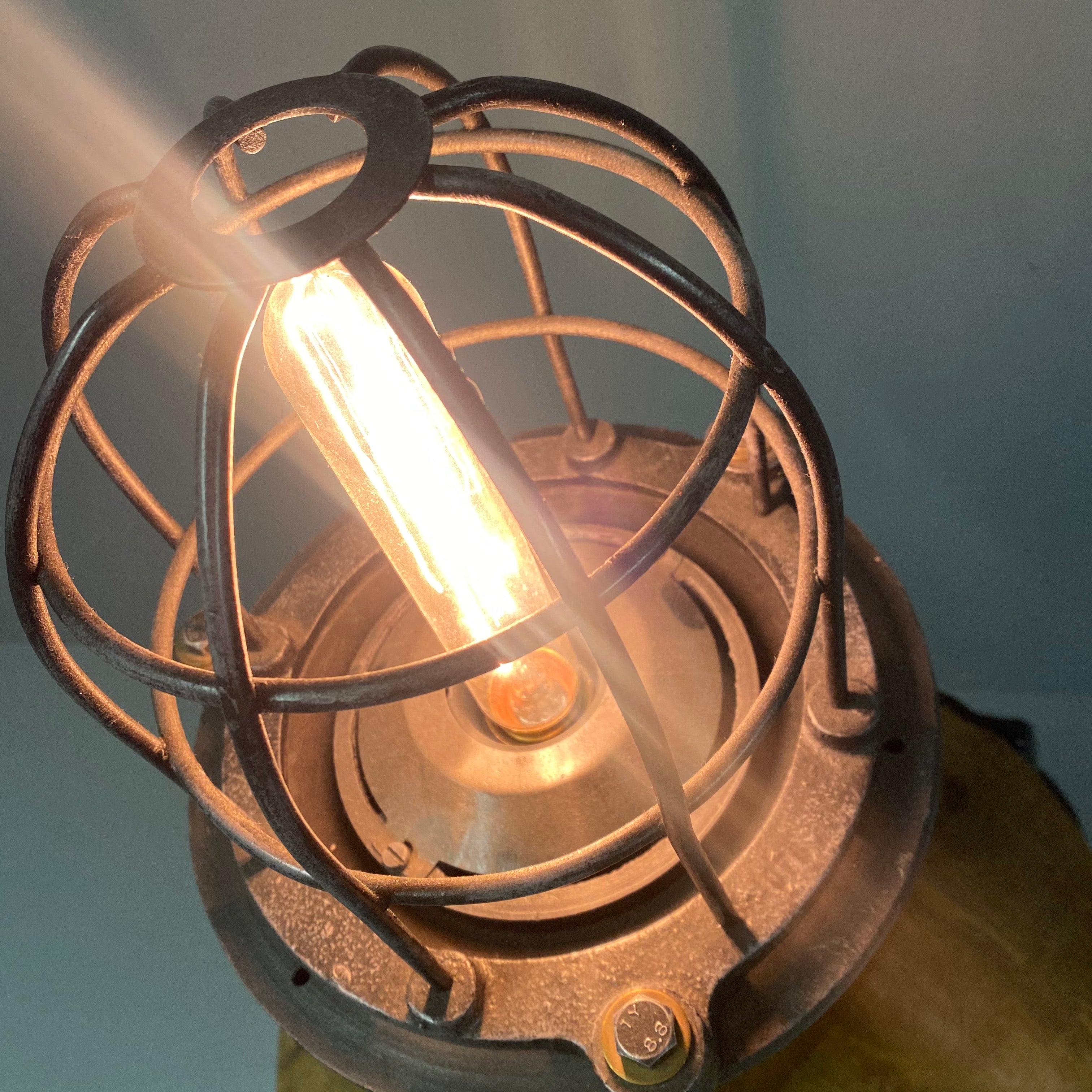 Cast Iron Lamp