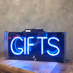 Load image into Gallery viewer, Vintage flashing Neon &#39;Gifts&#39;
